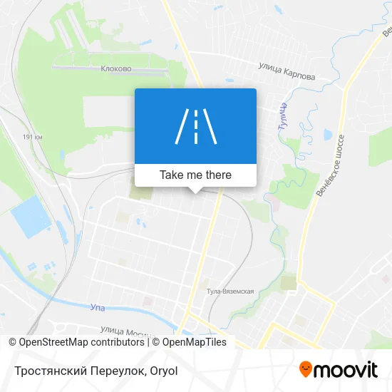 Тростянский Переулок map