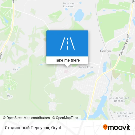 Стадионный Переулок map