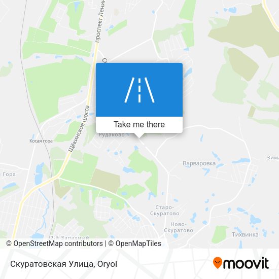 Скуратовская Улица map