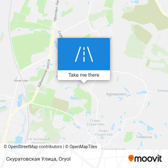 Скуратовская Улица map