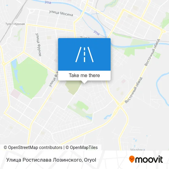Улица Ростислава Лозинского map