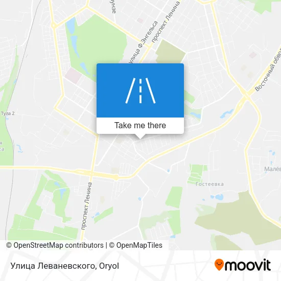Улица Леваневского map