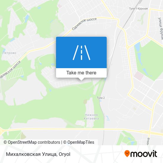 Михалковская Улица map