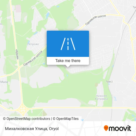 Михалковская Улица map