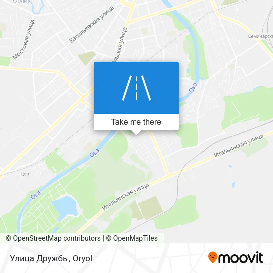 Улица Дружбы map