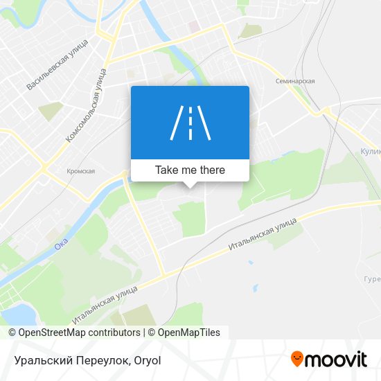 Уральский Переулок map