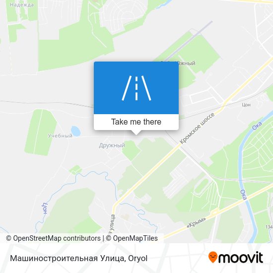 Машиностроительная Улица map