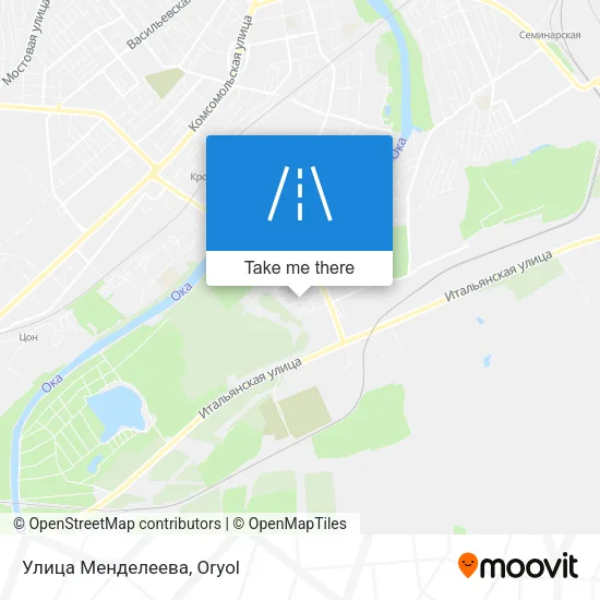 Улица Менделеева map