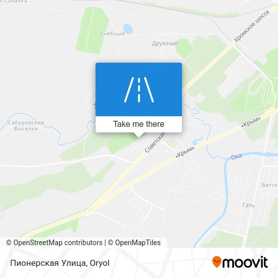 Пионерская Улица map