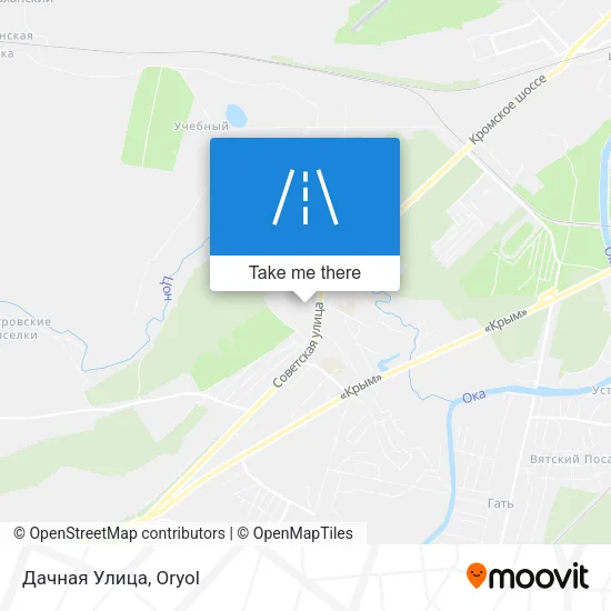 Дачная Улица map