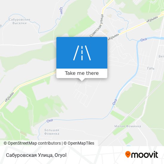 Сабуровская Улица map