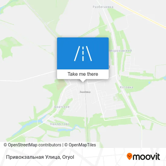 Привокзальная Улица map