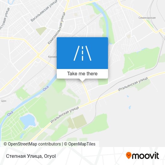 Степная Улица map