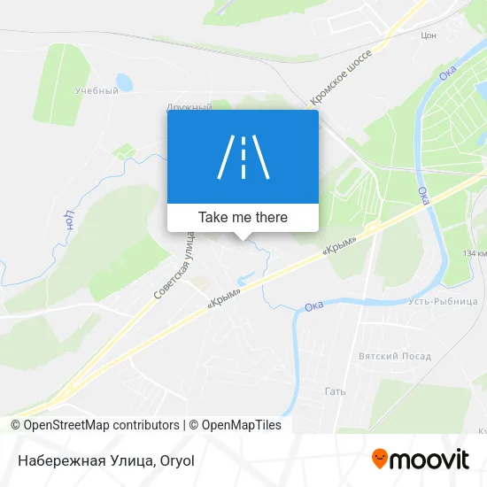 Набережная Улица map