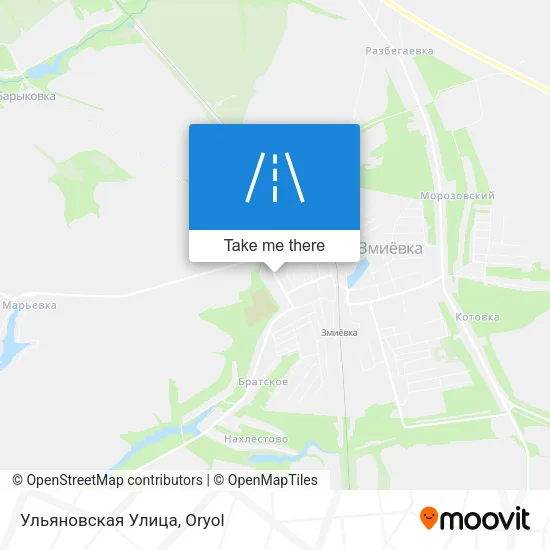 Ульяновская Улица map