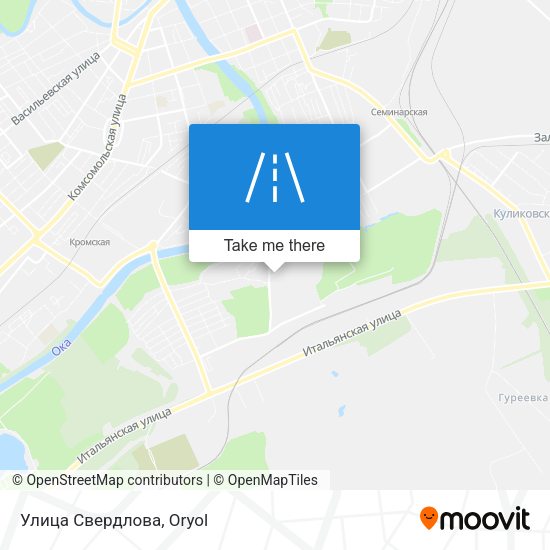Улица Свердлова map