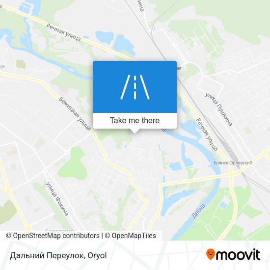 Дальний Переулок map