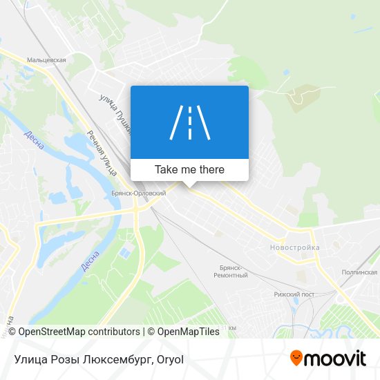 Улица Розы Люксембург map