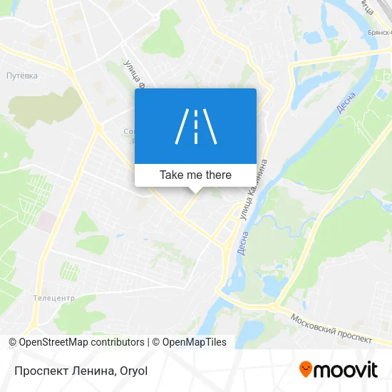 Проспект Ленина map