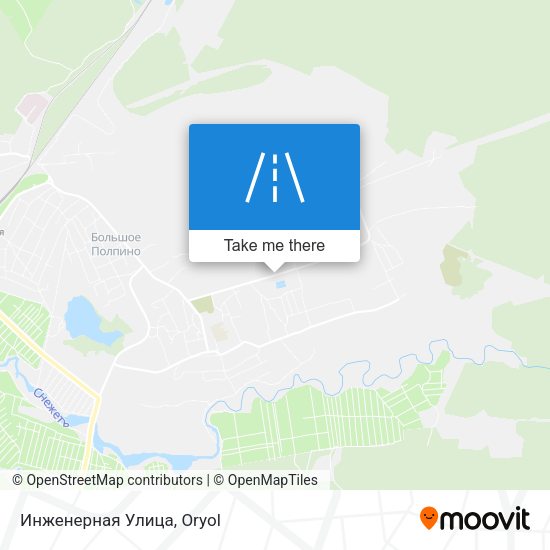 Инженерная Улица map