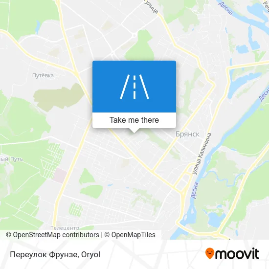 Переулок Фрунзе map