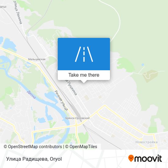 Улица Радищева map