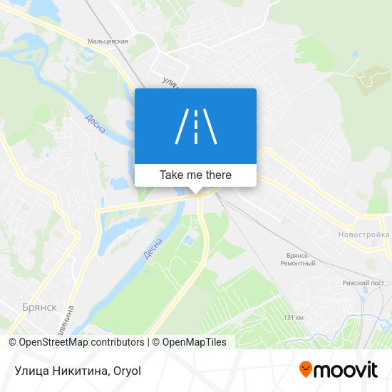 Улица Никитина map
