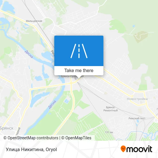 Улица Никитина map