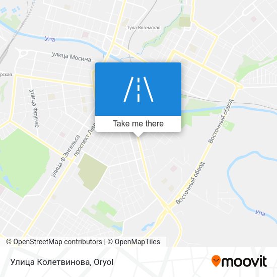 Улица Колетвинова map