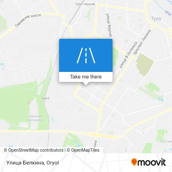 Улица Белкина map