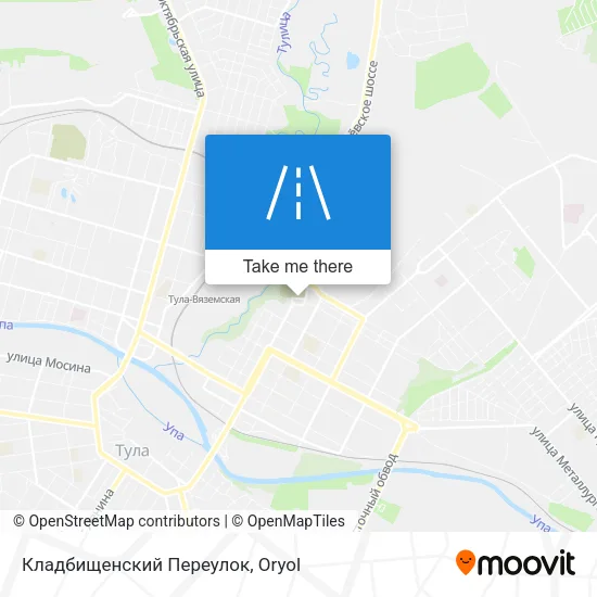 Кладбищенский Переулок map