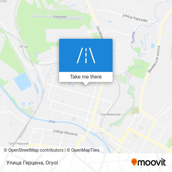 Улица Герцена map