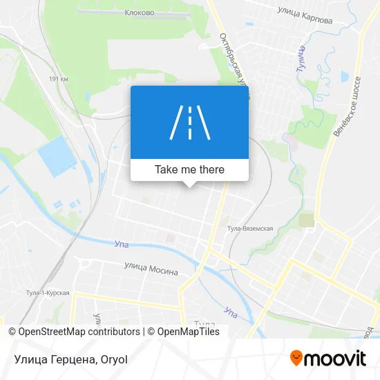 Улица Герцена map