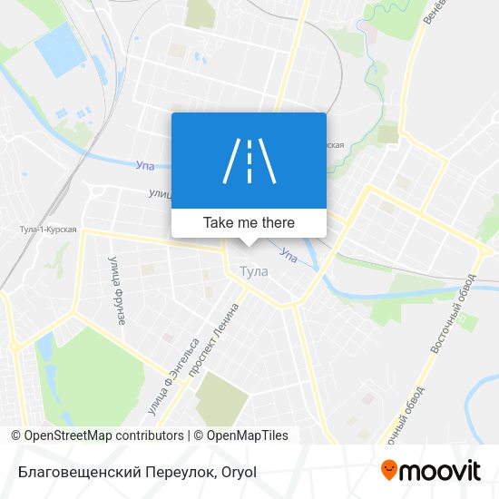 Благовещенский Переулок map