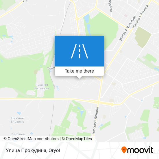 Улица Прокудина map