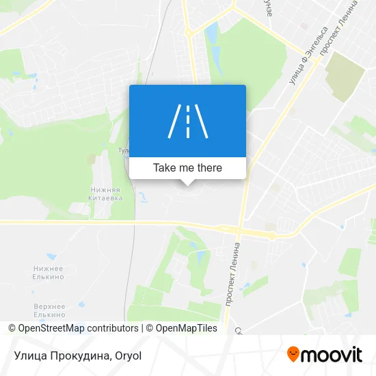 Улица Прокудина map