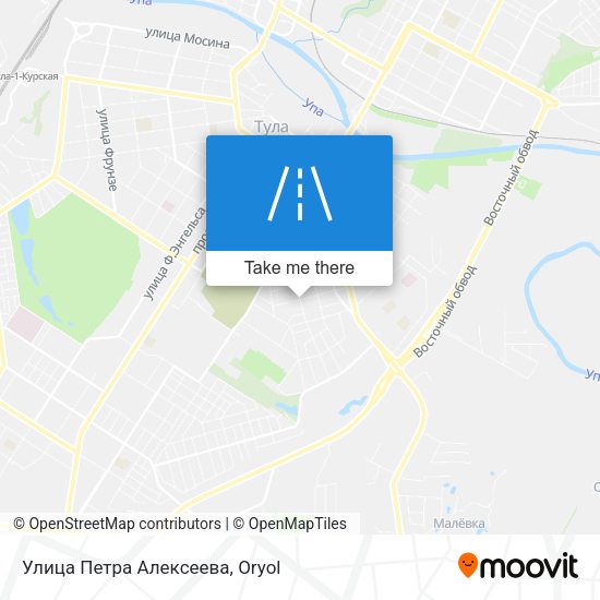 Улица Петра Алексеева map