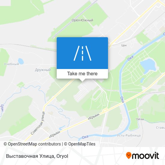 Выставочная Улица map