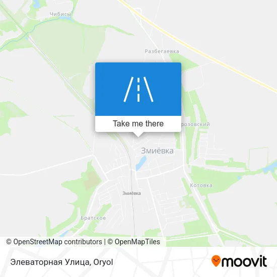 Элеваторная Улица map