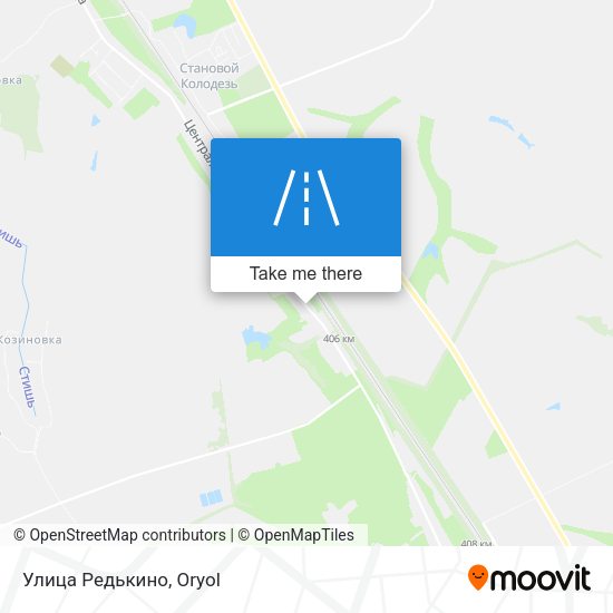Улица Редькино map