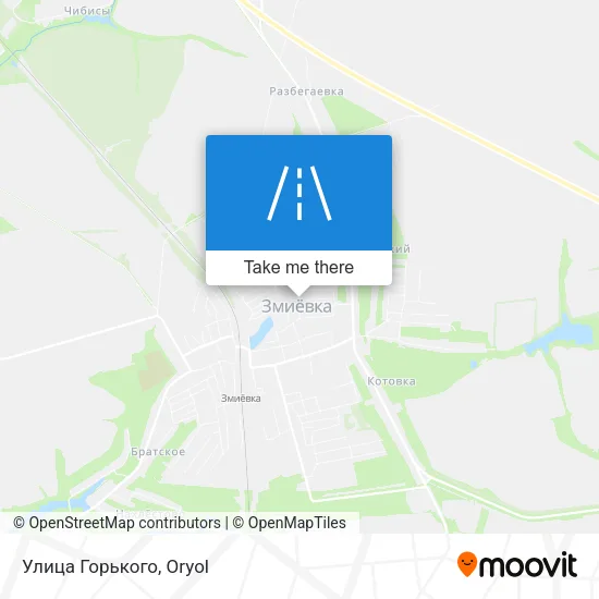 Улица Горького map
