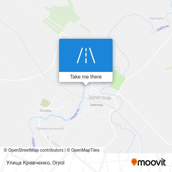 Улица Кравченко map