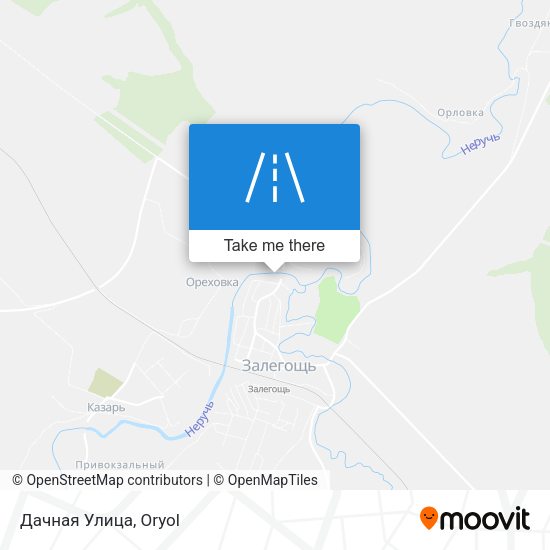 Дачная Улица map