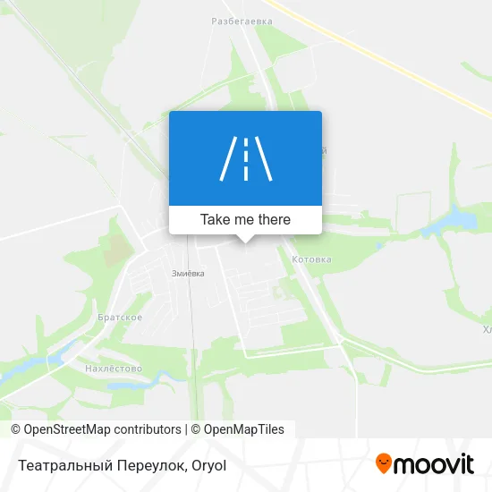 Театральный Переулок map