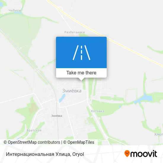 Интернациональная Улица map