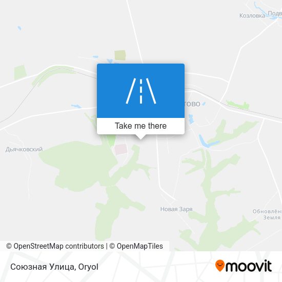 Союзная Улица map