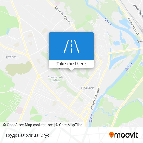 Трудовая Улица map