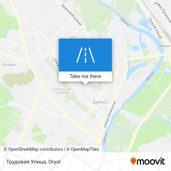 Трудовая Улица map