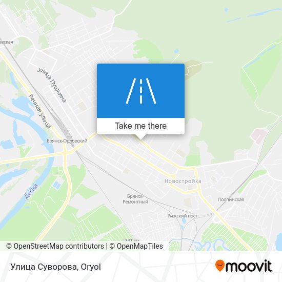 Улица Суворова map