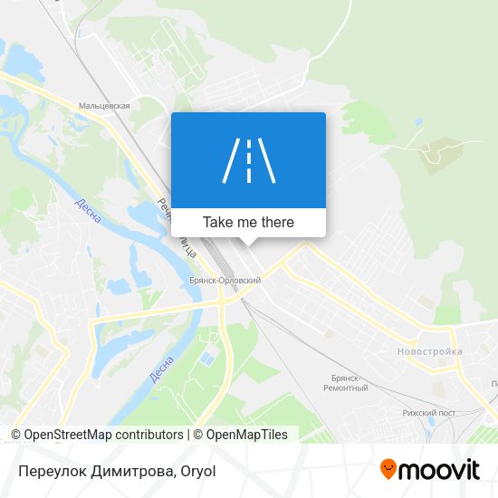 Переулок Димитрова map